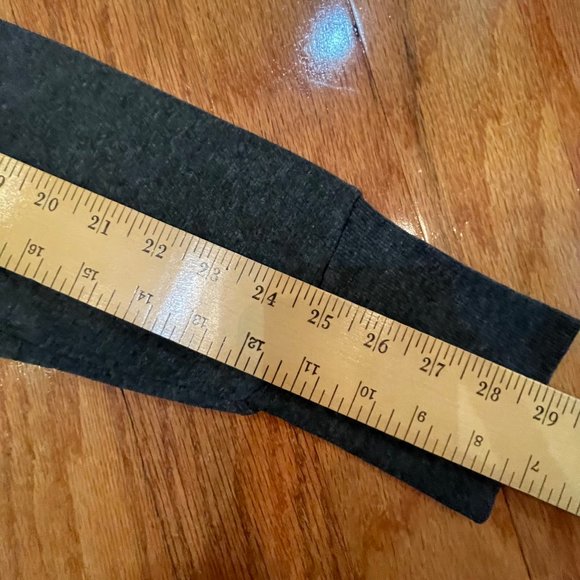 Yogalicious Woman Top Large Heather Charcoal NWT - Picture 8 of 12